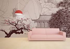 Wallpaper Sticker Japanese By Sticky Wallpaper Walls Decor Wall Decals For Bedroom Japanese Wall