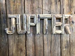 Driftwood Beach Decor Jupiter Signs By Seastyle