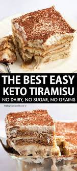 They are also dairy free in case you're not the dairy type. Keto Tiramisu Vegan Recipe Keto Dessert Easy Keto Dessert Recipes Dairy Free Tiramisu