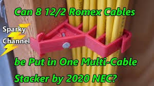 Cheap nails, buy quality home improvement directly from china suppliers:medium crown fine wire staples 80/10 enjoy free shipping worldwide! Can 8 12 2 Romex Be Put In One Multi Cable Stacker By Nec Youtube