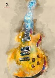 5.0 out of 5 stars 17. Electric Guitar 18x24 Music Wall Art Music Poster Etsy Guitar Wall Art Music Wall Art Guitar Painting