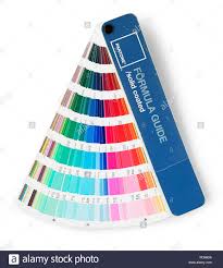 Pantone Colour Chart Stock Photos Pantone Colour Chart