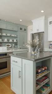 34 Top Green Kitchen Cabinets Good For Kitchen Get Ideas In 2020 Green Kitchen Cabinets Green Kitchen Grey Countertops