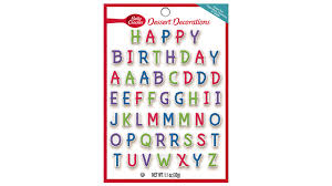 We did not find results for: Betty Crockers Alphabet Assortment Primary Happy Birthday Alphabet Candy Card Decoration Bettycrocker Com