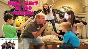Night Guard At The Museum Game That Youtub3 Family Youtube That Youtub3 Family Family Fun Games Family Fun