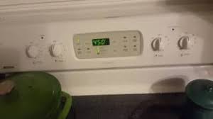 If you suspect the thermostat is defective, replace it. How To Remove Kenmore Oven Door Youtube