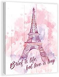 Amazon Com Paris Eiffel Tower Wall Decor For Girls Bedroom Pink Bathroom Pictures Wall Decor Paris Themed R Paris Themed Room Pink Paris Room Paris Room Decor