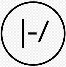 Free shipping for many products! Logo Clipart Twenty One Pilot Twenty One Pilots Logo Black And White Png Image With Transparent Background Toppng