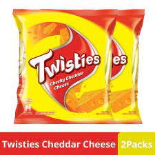There are 96 calories in 1 snack packet (17 g) of twisties zigzag wicked cheese twisties. Twisties Big Cheese Multipack 120g X 2