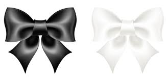 Black And White Bow Clipart Pin By Suzie Speaks On Printables Clip Art White Bow Bows