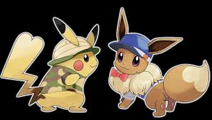 Female Pikachu Eevee Both Have Heart Shapes On Their Tails Female Pikachu Eevee Pokemon