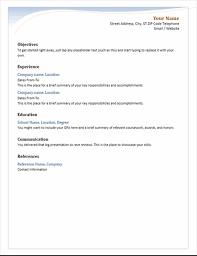 Choose the resume template that suits you best and click on it. Resumes And Cover Letters Office Com