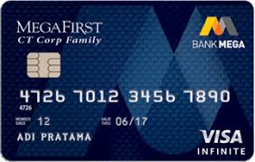 Oh ya buat kamu yang masih belum tahu vcc, vcc itu singkatan. Kartu Kredit Mega Visa Infinite Jaringan Visa Pilihkartu Com