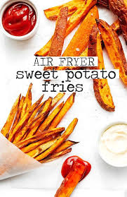 The Best Air Fryer Sweet Potato Fries Recipe Sweet Potato Recipes Fries Air Fryer Sweet Potato Fries Sweet Potato Fries