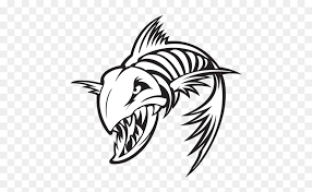 Check spelling or type a new query. Skeleton Fish Clipart Transparent Skeleton Fish Drawing Fish Skeleton Logo Hd Png Download Vhv
