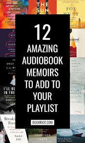 12 Amazing Audiobook Memoirs To Add To Your Playlist Audio Books Audible Books Audio Books Free