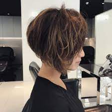 西山茉希 フロントサイド ワックスオイルバババ 渋ボブショート グラボブ ツーブロックボブ なんか紛れてたぞ shibuken 86 sunvall カーリーボブヘアスタイル ショートカット 髪型 ヘアスタイリング