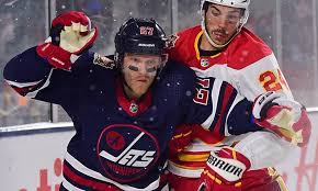 After calgary dominated early and stifled the jets' offense, josh morrissey scored in the third on the power play and bryan little scored in ot to complete the comeback. Flames Vs Jets Nhl Qualifying Round Picks And Predictions