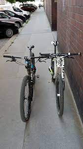 3 Mountainbikes Geometrievergleich Fotos Fahrrad Fahren Fotos Und Fahrrad