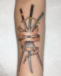 Opened in 2018 by artist/owner justin vanbibber with a very specific goal in mind, to bring the best talent from around the globe to scottsdale. Colossus Tattoo On Twitter Roronoazoro From Onepiece Swords By Agetattoos Colossustattoo Tempetattoos Nerdytattoos Tattoo Tattoos