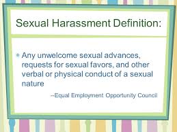 Sexual Harassment Lesson Purpose Define What Sexual Harassment Is Learn The Difference Between Sexual Harassment And Flirting Learn What To Do If Someone Ppt Download