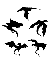 Download Free Clip Art Page 10 In 2020 Dragon Silhouette Silhouette Clip Art Silhouette Art SVG Cut Files