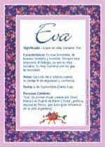 Eva Significado De Eva Origen De Eva Nombres Para Bebes Puedes Enviar Por Email Co Significados De Los Nombres Significado Del Nombre Eva Nombres De Ninas