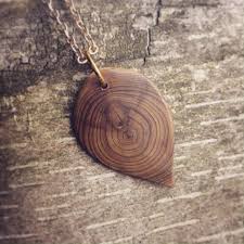 Raw Wood Necklace Cedar Leaf Necklace Handmade Wooden Jewelry Wooden Necklace Natural Accessories Carved Wood Wood Necklace Wooden Jewelry Wooden Jewelery