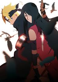 Borusara Boruto And Sarada Naruto Shippuden Sasuke Wallpaper Naruto Shippuden