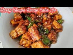 Cara Membuat Tempe Kecap Cabe Ijo Yang Enak Bikin Lahap Makan Nasi Langsung Ludes Youtube Makanan Resep Masakan Resep Tempe