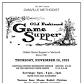 105th Annual Danville Game Supper event in Danville, VT