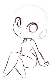 Female bases, girls in dress or hair, male bases and animal, chibi group, lineart easy pose. Pin On Z Art