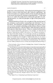 Democracy is the essential ingredient in making sense of who has authority over schools and how that prerogative is carried out. Democratic Education Princeton University Press