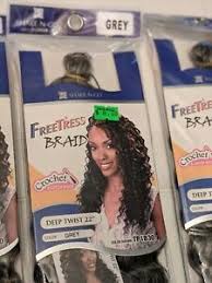 Maybe you would like to learn more about one of these? Grey Freetress Synthetic Hair Braids Deep Twist Bulk 22 3 Pack Ebay