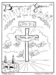 It's also a great way for parents to get in extra practice with their children over the summer, or when they're strugglin. Christmas Coloring Sheets Jesus Is Our Way Free Printable