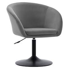 Check spelling or type a new query. Buy Duhome Makeup Vanity Chair Accent Chairs Comtenporary Lounge Chair Adjustable Modern Round Tufted Back Swivel Grey Velvet Online In Turkey 726211473