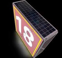 Outdoor Advertising Solar Power Illuminated Light Box Sign