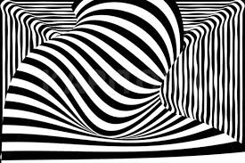 Download Black White Distortion 3d Line Illusion Graphic By Kapitosh Creative Fabrica Yellowimages Mockups