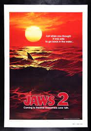 Check spelling or type a new query. Jaws 2 Cinemasterpieces Shark Original Movie Poster Linen 1978 Red Ocean Ebay