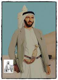 الشخ زايد آل نهيان أبوظبي قصر الحصن عام 1956 egyptian kings arabian art history uae