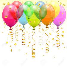 Affordable and search from millions of royalty free discover millions of stock images, photos, video and audio. Birthday Background With 3d Transparent Birthday Balloons And Streamer Easy Change Color Vector Royalty Free Cliparts Vectors And Stock Illustration Image 15537639