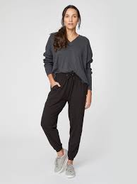 Odelia Loungewear Poncho Thought Clothing Lounge Wear Trousers Women