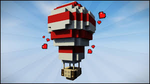 The chemistry update for minecraft: Minecraft How To Build A Hot Air Balloon Easy Tutorial Youtube Minecraft Blueprints Minecraft Tutorial Minecraft Projects