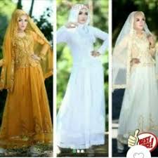 Gaun pengantin muslim dengan gaya klasik. Jual Baju Pengantin Muslim Murah Harga Terbaru 2021