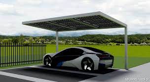 Solar Zonnecarport Met Zonnepanelen Zonnepanelen Solar Zonne Energie
