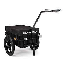 Duramaxx Big Mike Fahrradanhanger Lastenanhanger Handwagen Mit Hochdeichsel Transportbox Mit 70 Liter Volumen Tra Fahrradanhanger Fahrrad Handwagen