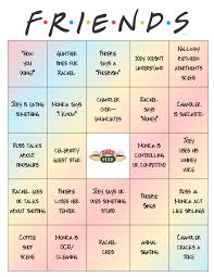 Bingo Games To Play With Friends Friends Bingo Friends Tv Friend Bingo Friends Quotes