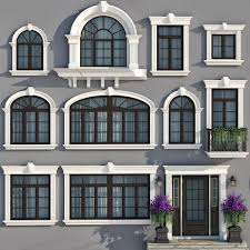 3d Model Classic Windows Free Download House Window Design Classic Window Window Design