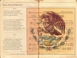 (tomen espada y caballo) y retiemble en su centro la tierra, (es una advertencia a posibles enemigos) al sonoro rugir del cañón. Himno Nacional Mexicano Durangomas