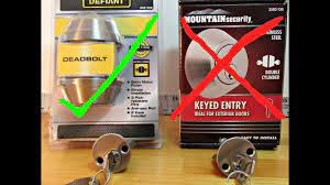 They also had defiant hardware, which is a home depot brand. Defiant Deadbolt Exterior Door Lock Picked Open Compare To Mountain Security Deadbolt Lock Youtube